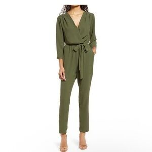 Fraiche by J Women's Jumpsuit color blue size L